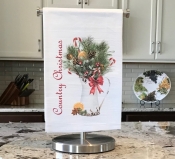 Flour Sack Towels - Country Christmas